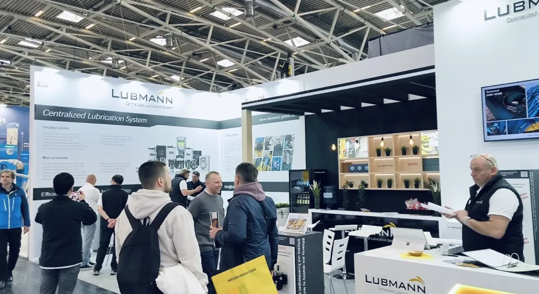 智润全球丨奥特科技携Lubmann重磅亮相bauma 2025 智润全球丨奥特科技携Lubmann重磅亮相bauma 2025