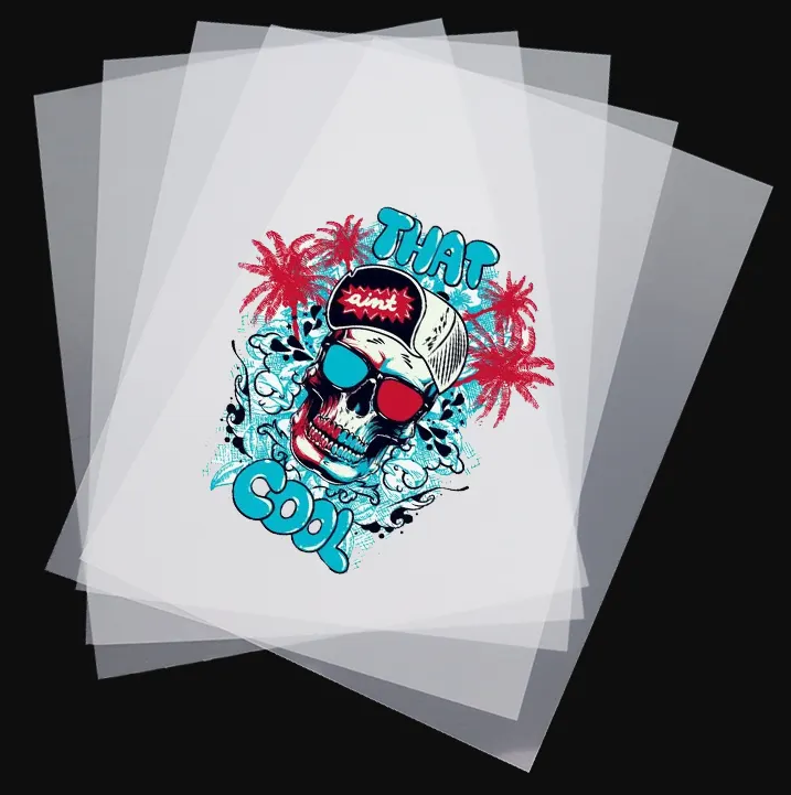 DTF digital inkjet printing film