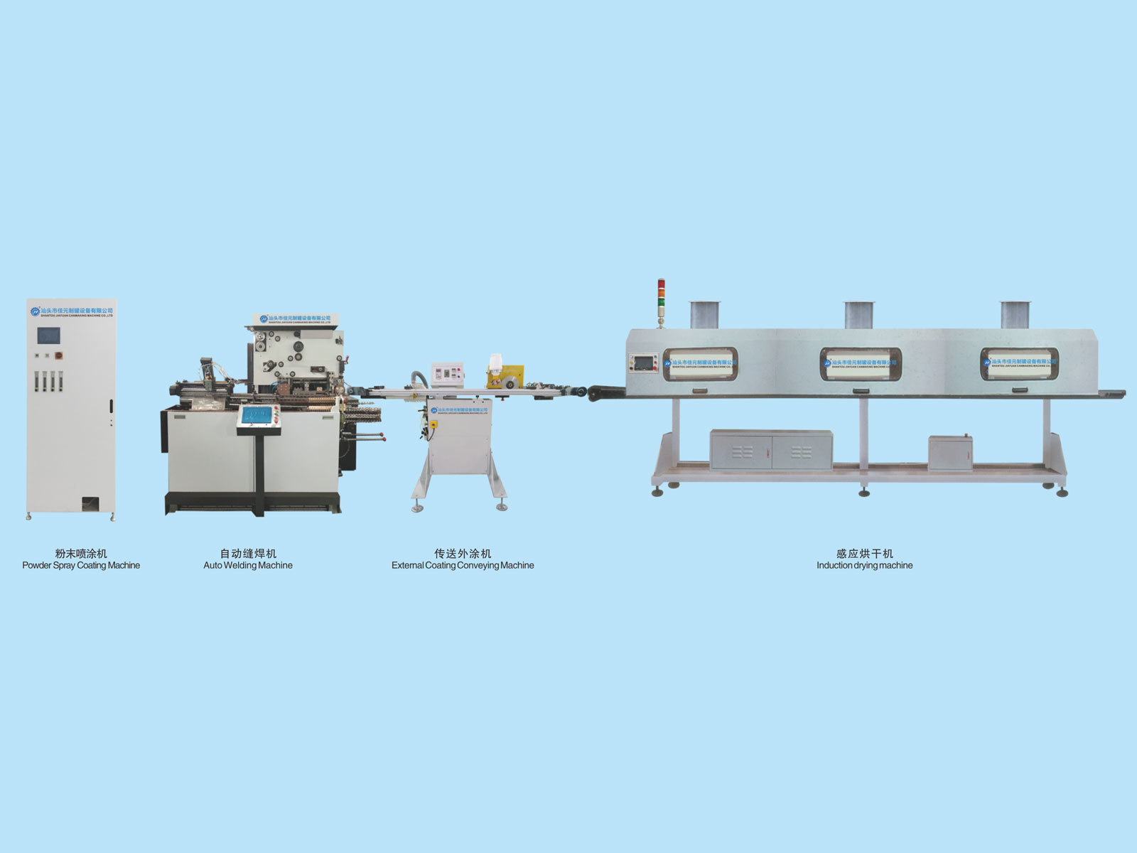 1L-20L油漆罐自動生產線 1L-20L Tank automatic production line