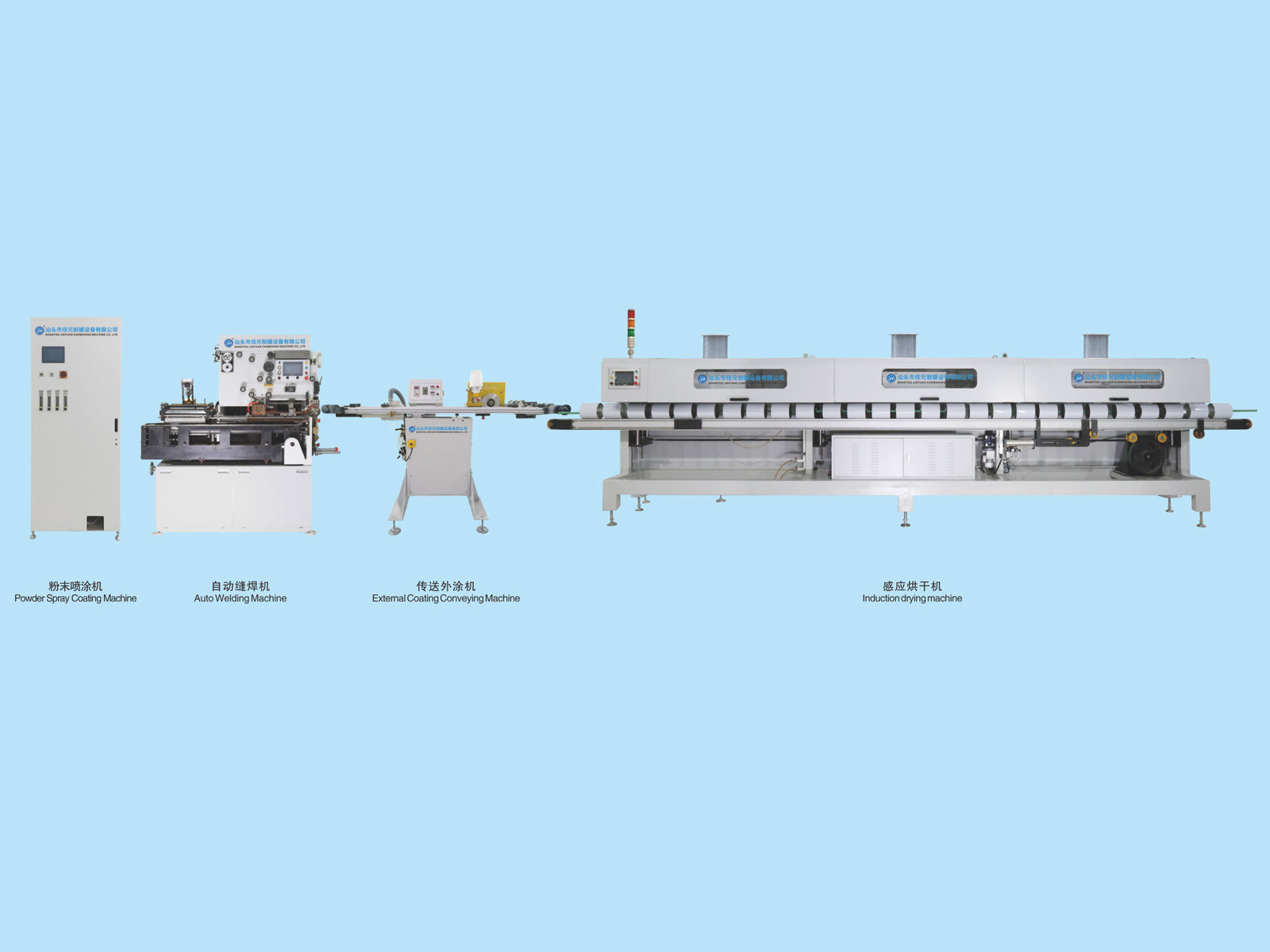 0.3L-5L油漆罐自動生產線 Tank automatic production line