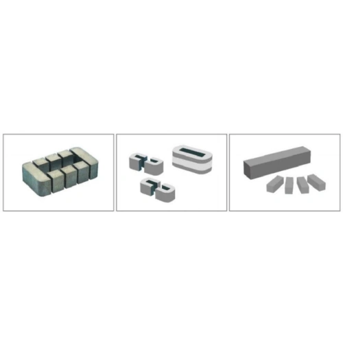 Custom types of clamp-on silicon steel core
