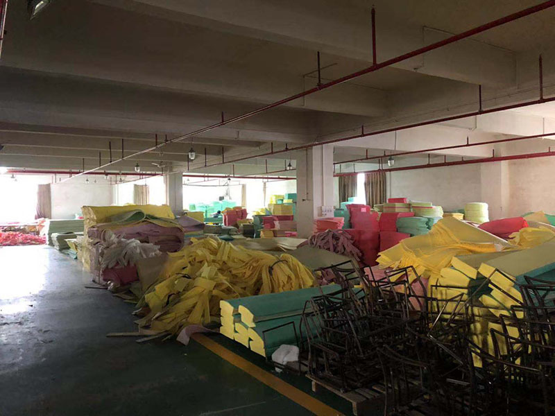 Foam bonding area