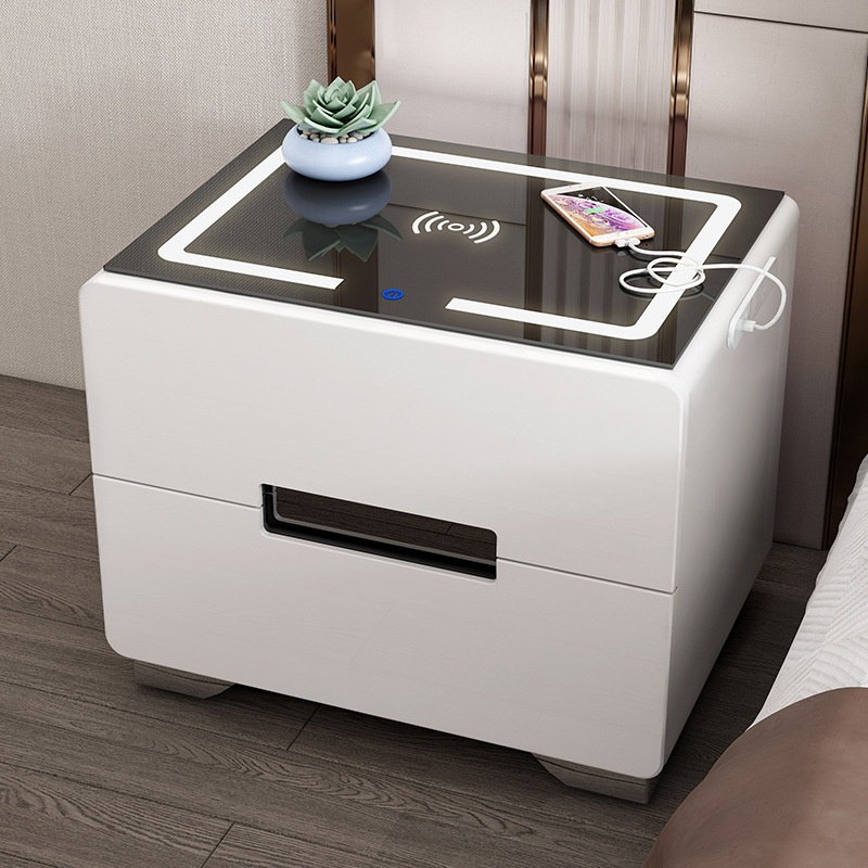 Home intelligent wireless charging bedside table