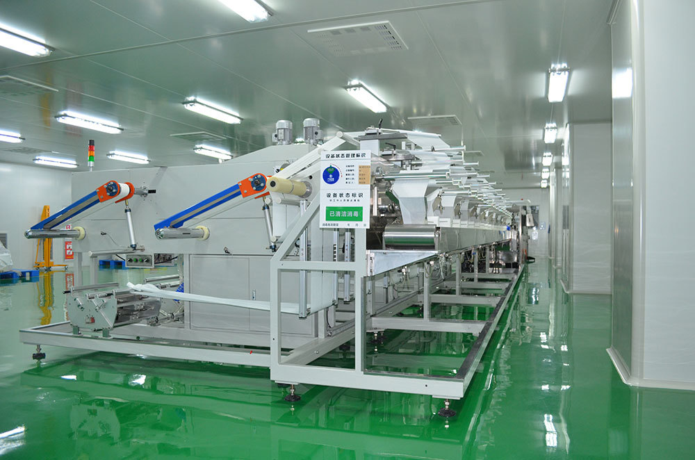 Runhe wipes production line