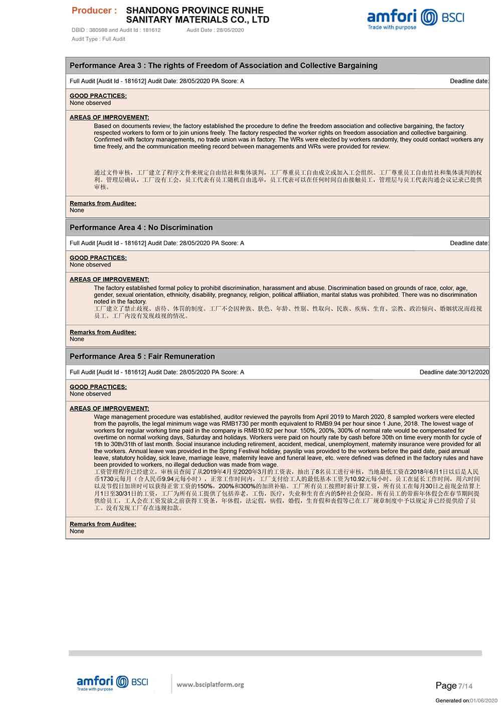 SummaryAuditReport