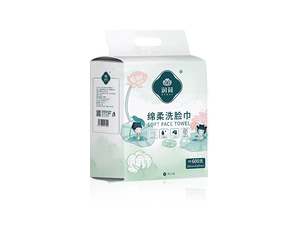 底部抽绵柔洁面巾