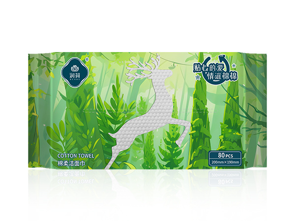 润荷情意绵绵绵柔洁面巾