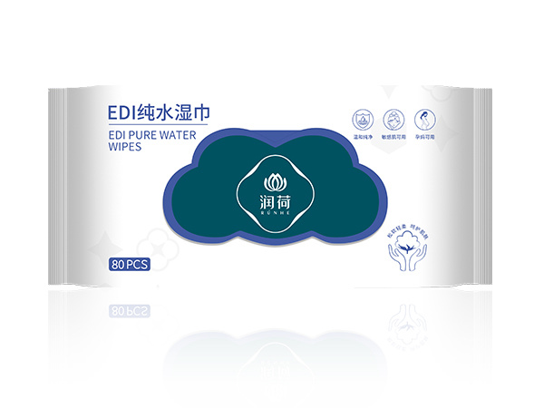 润荷纯水湿巾 80片