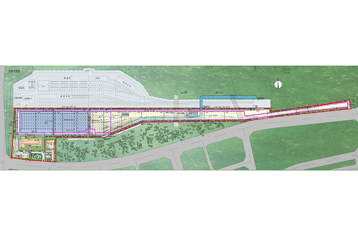 佛山市城市轨道交通三号线-北滘双层停车场