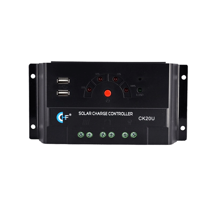 CK20U LED display pwm solar charge controller