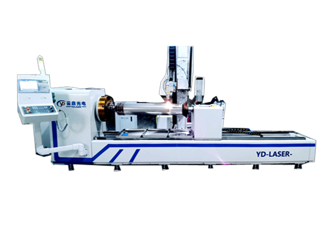 Yunding Optoelectronics High-Power Hydraulic Cylinder Outer Wall Laser Cladding Equipment Fully Upgraded