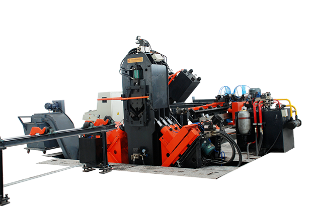 JNC series CNC angle steel punching, drilling and shearing production line