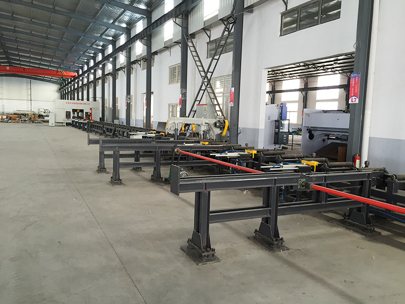 JGZ1000 CNC H-beam sawing and drilling production line