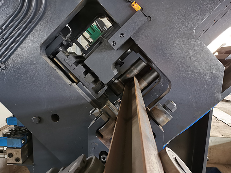 CJNC1614 CNC channel steel and angle steel punching, shearing and cutting production line