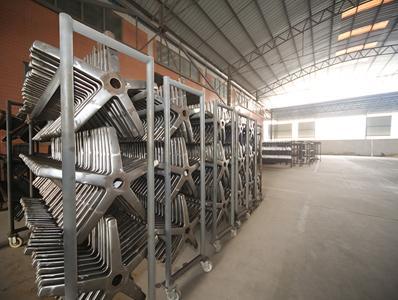 A corner of the factory area