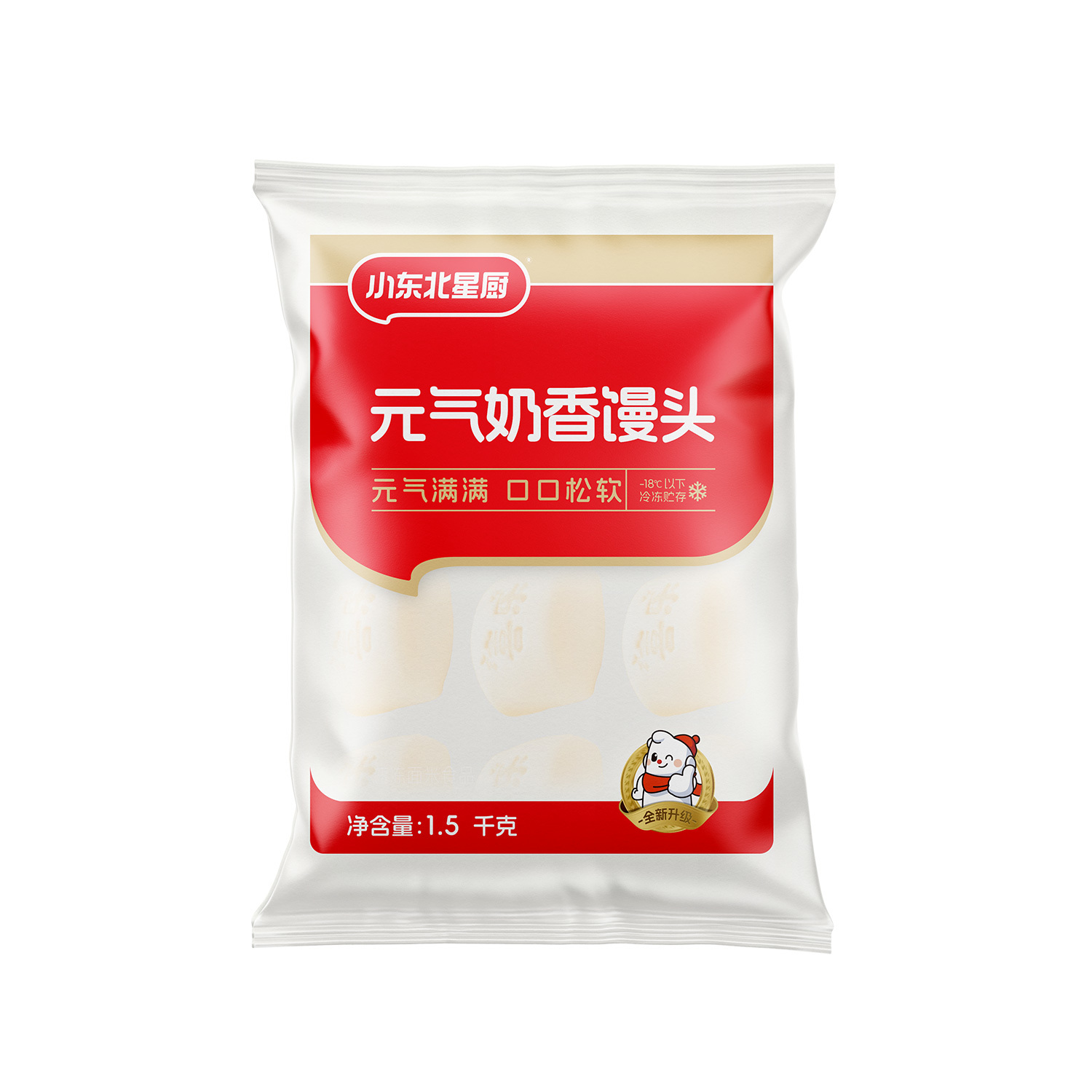 元氣奶香饅頭