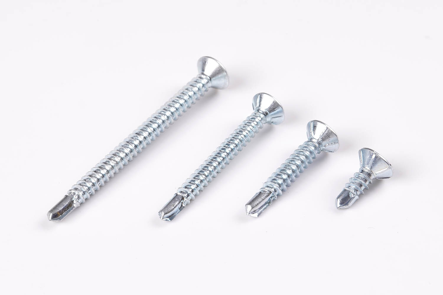 Countersunk head self drilling screw