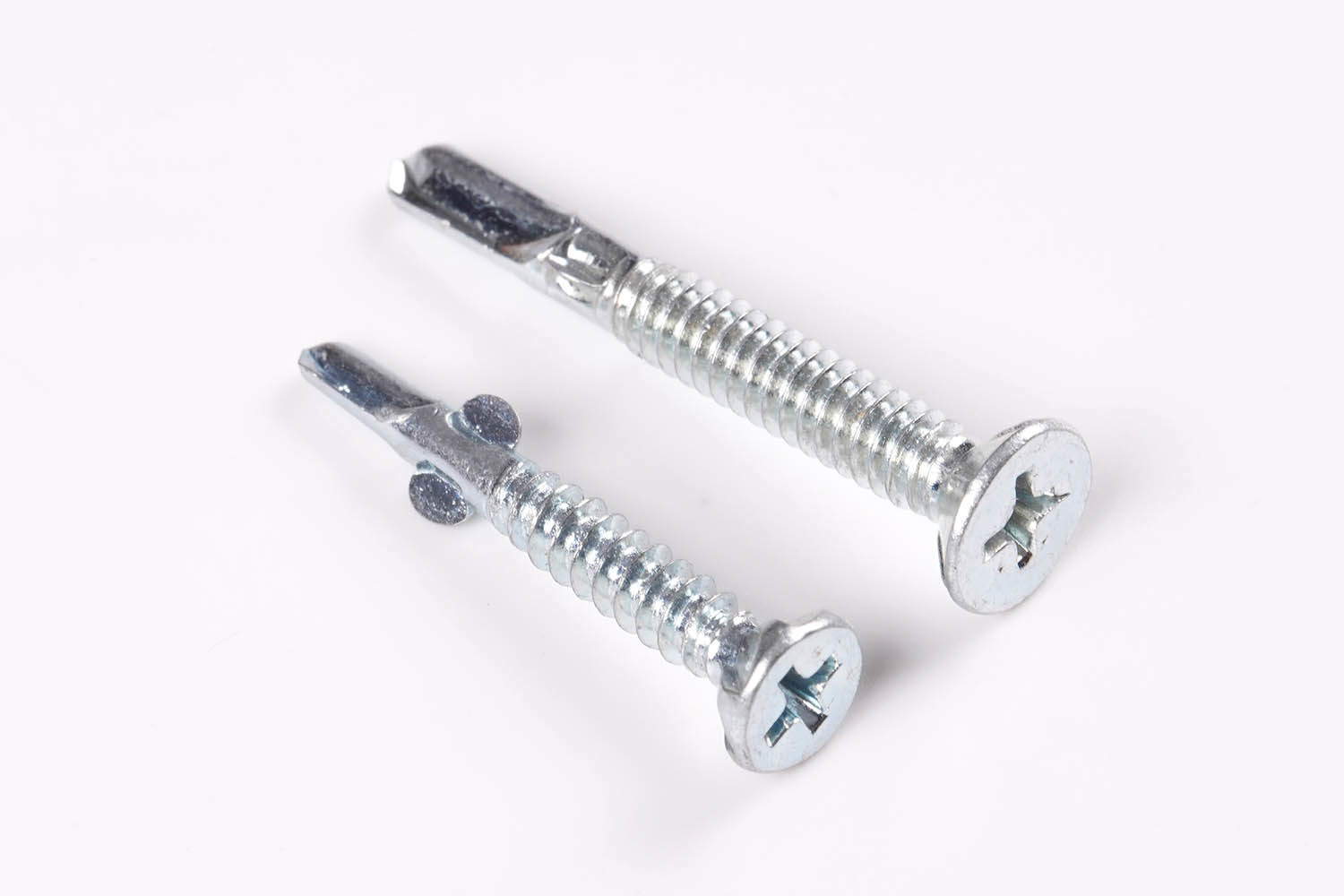 Csk head double wing self drilling screw