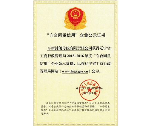 企業(yè)榮譽(yù)