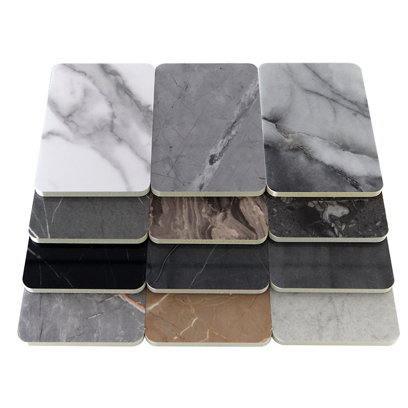 WPC Bamboo Fiber Bamboo Charcoal Coextrusion Panel(marble pattern)