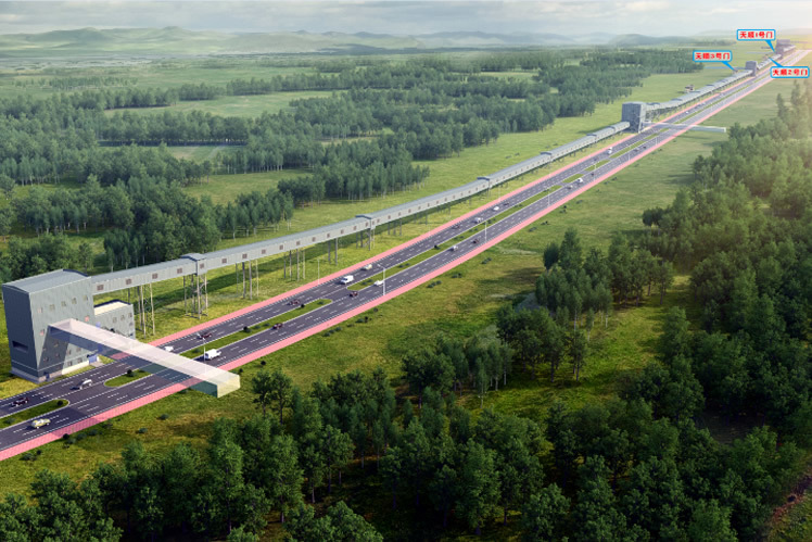 Tangshan Port Ring Pipe Belt Machine Corridor Project Tangshan Port Ring Pipe Belt Machine Corridor Project