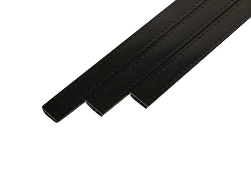 Fluorocarbon colored aluminum partition strip