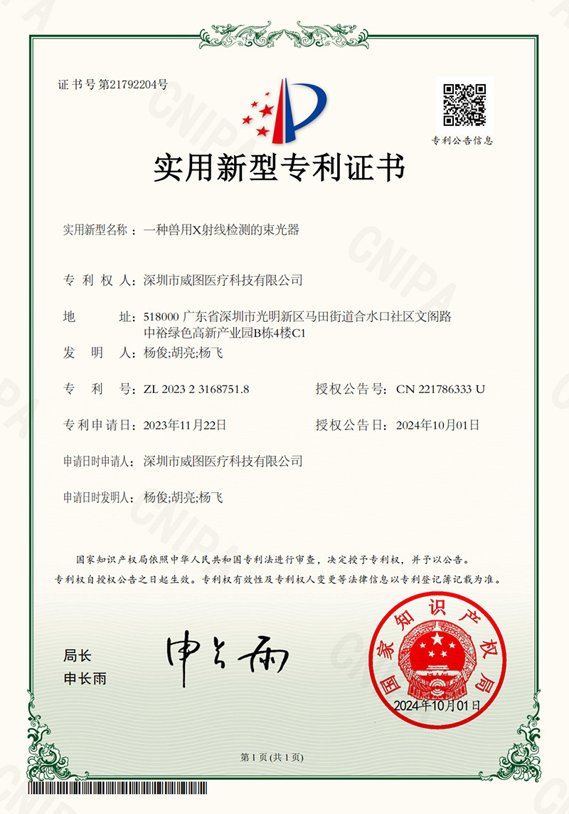 Utility Model Patent Certificate(2)