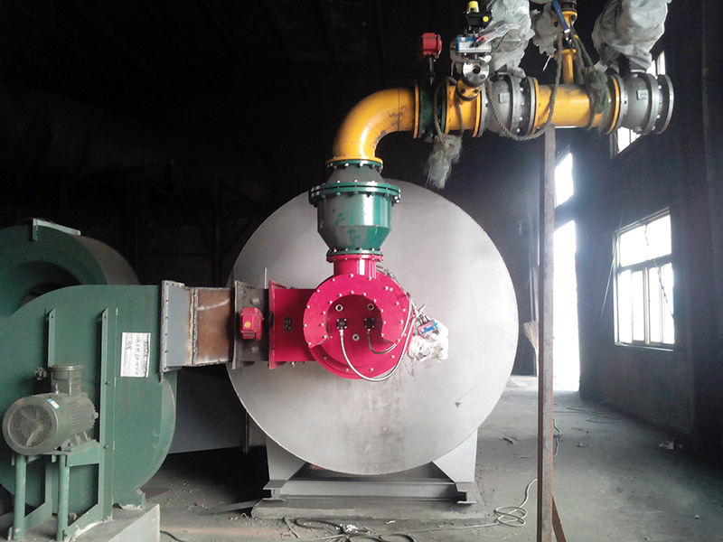 Shandong Dadi hydrogen burner application site, supporting hot blast stove