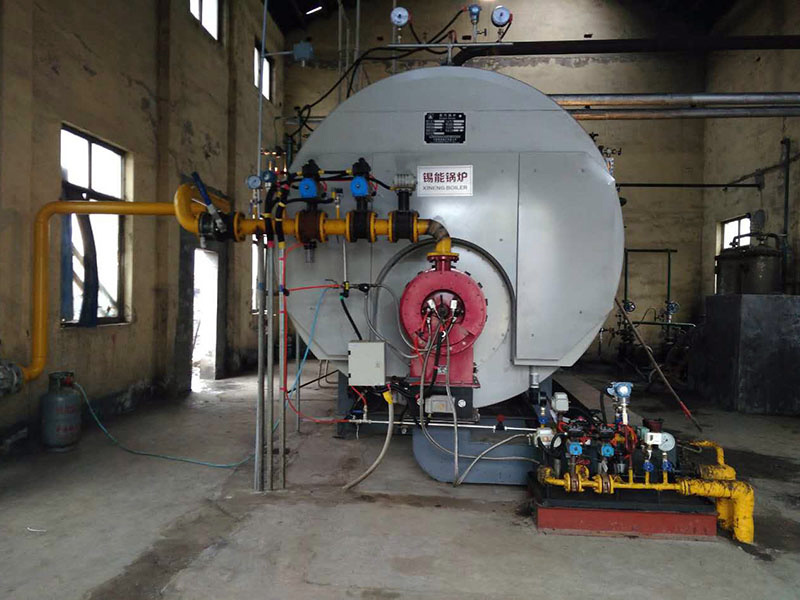 Zibo Bafang split oil and gas dual-purpose burner supporting boiler application site