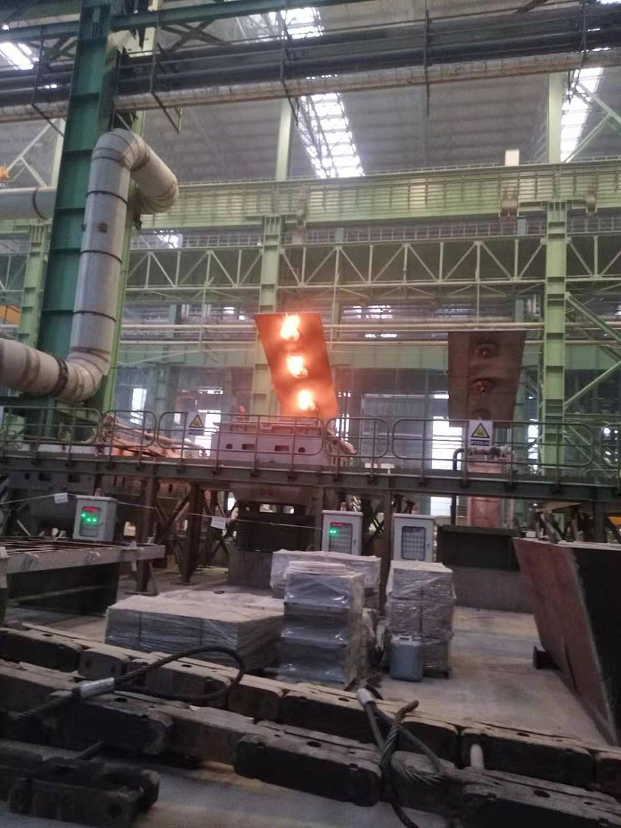 Shougang Jingtang Tundish Baking Device Application Site