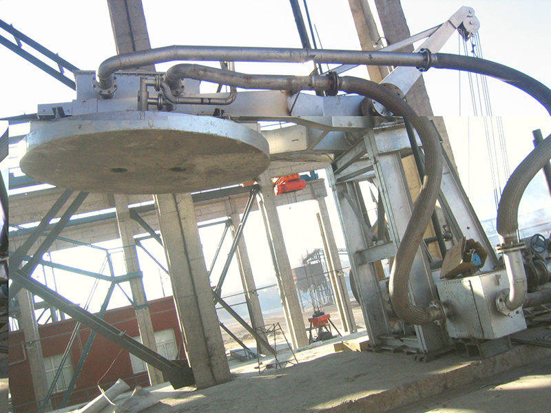 Offline heat storage bun baking machine application site