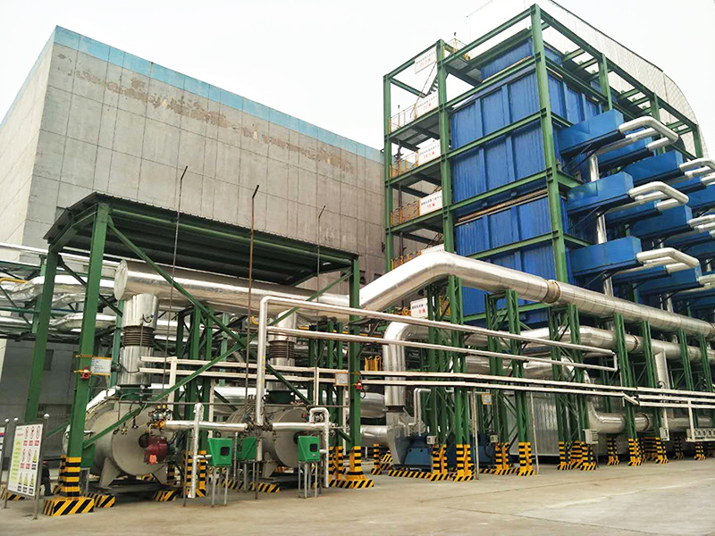 Shougang Jingtang mechatronic coke oven gas burner application site, supporting denitrification analysis system