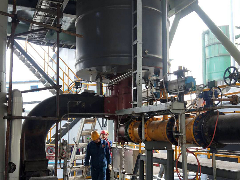 Fujian Longjing Zhongyang Iron and Steel Project blast furnace gas vertical hot blast furnace application site