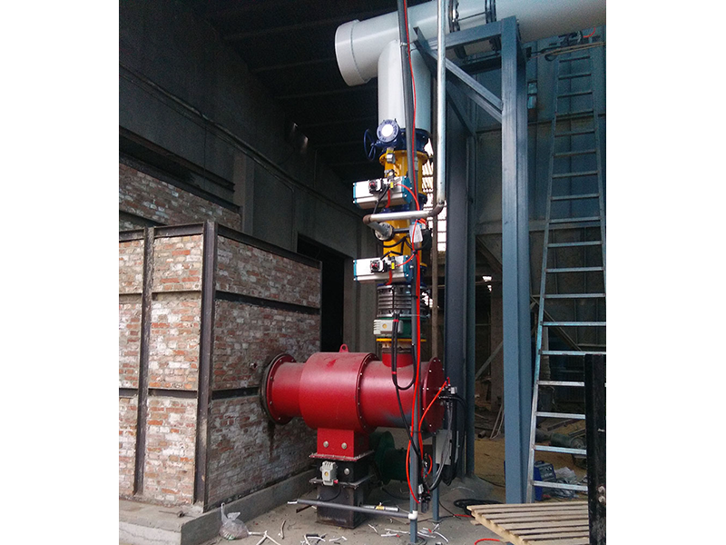 Jiangsu biomass gas burner application site