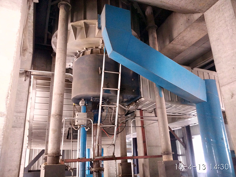 Shandong Linyi Hongyuan thermal pulverized coal burner application site, supporting steam boiler