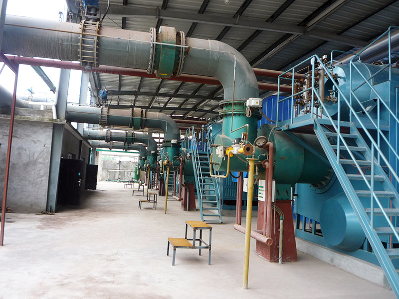 Sichuan Guang'an Chengxin hydrocyanic acid exhaust gas burner application site
