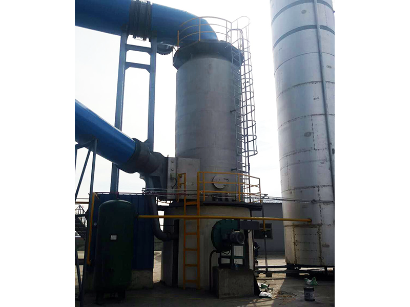 Application Site of Vertical Pulverized Coal Hot-Air Furnace