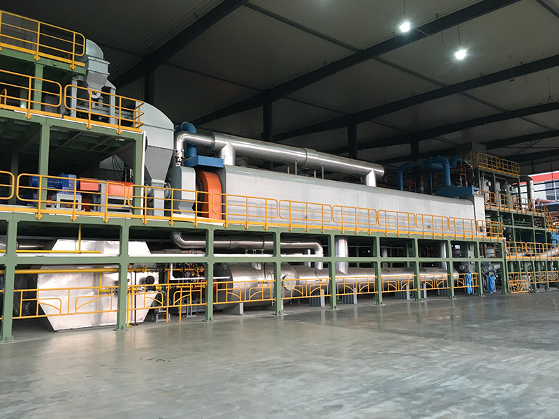 Qingdao Shuangxing waste tire pyrolysis heating system