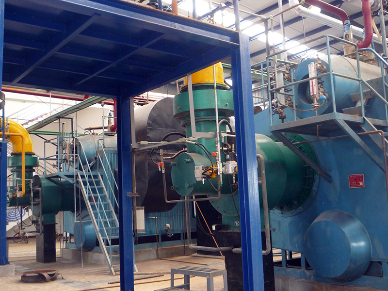 Sichuan Hepu Chemical hydrocyanic acid exhaust gas burner application site