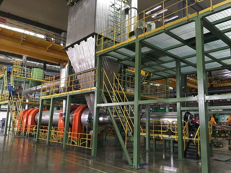 Waste Tire Pyrolysis Heating System