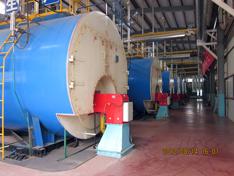 Hubei Yichang split natural gas burner application site