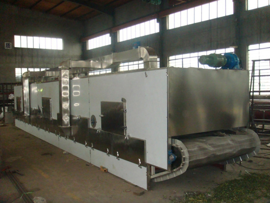 Mesh belt dryer application site
