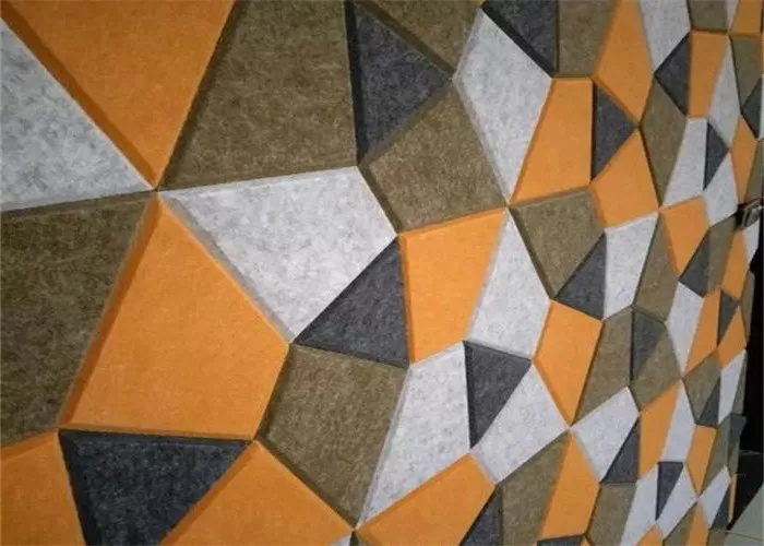 Panel acústico de fieltro PET ignífugo de 9 mm