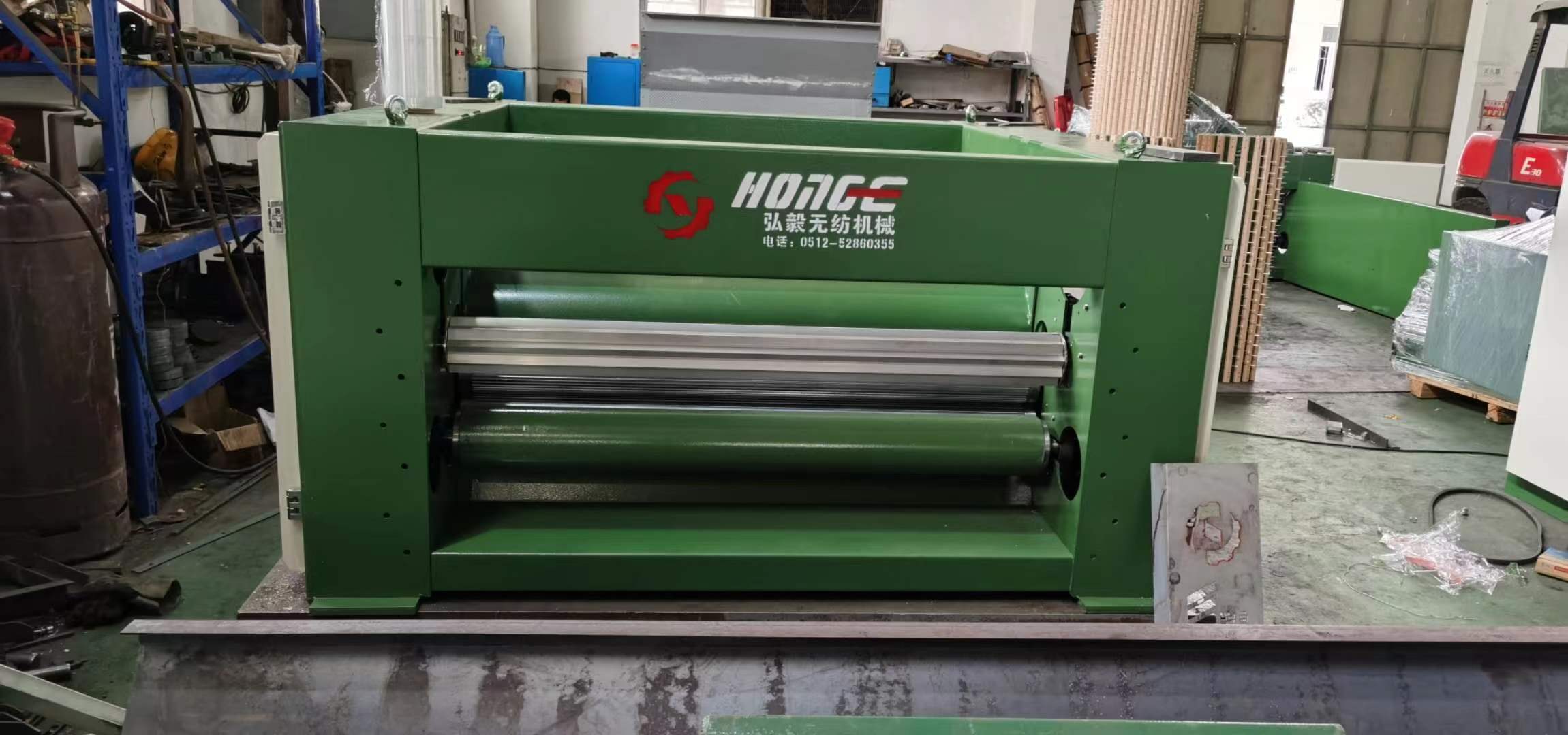Máquina de apertura de fibra no tejida de poliéster y algodón 650kg/h