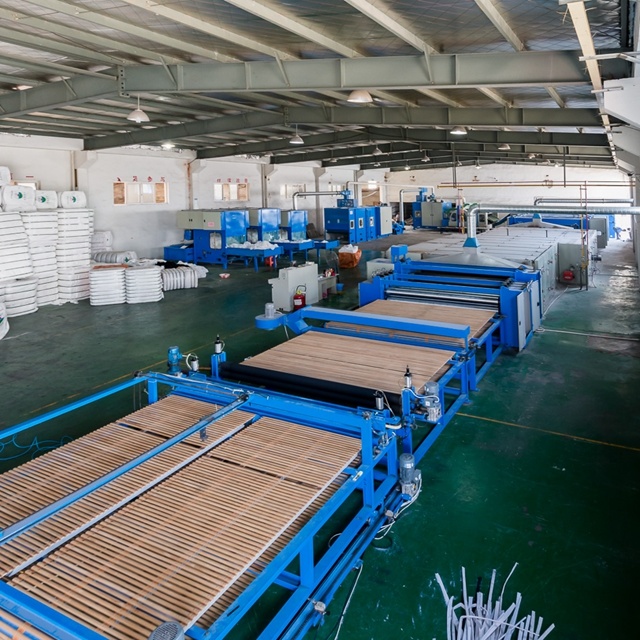 Nonwoven Polyester Fiber Acoustic Panel Production Line Support Installation And Debugging  Service Overseas