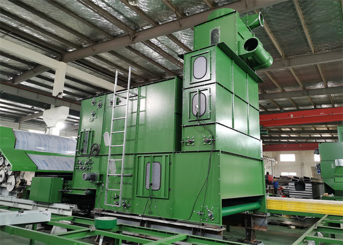 7.5kW محبوكة تهتز الطاعم ، غير المنسوجة النسيج ماكينة