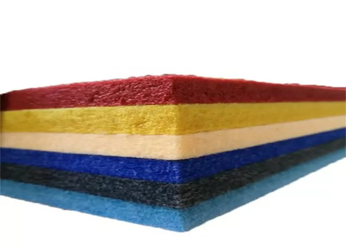Colorful PET Felt Polyester Fiber Acoustic Panel For Wall And Ceiling
