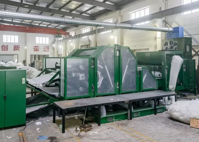 Double Doffer Nonwoven Carding Machine