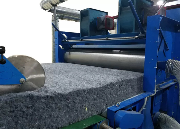 Máquina de fabricación de fieltro no tejido de unión térmica de 500 gsm