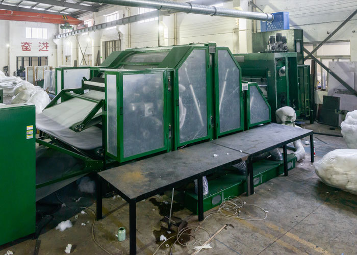 HONGYI 2500mm Double Cylinder Nonwoven Carding Machine for Wool